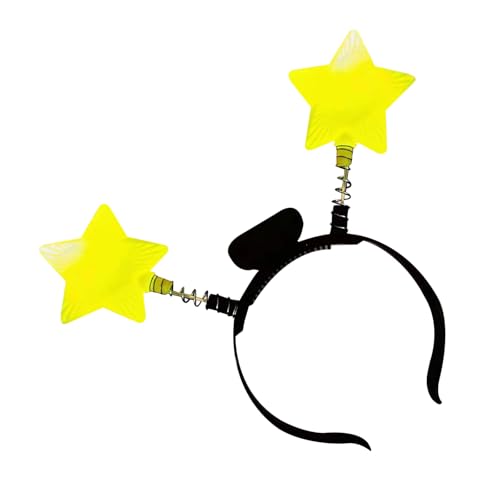 FANSHINUO Haarreif mit Sternenmotiv, glitzernde Sterne, leuchtende Kopfbedeckung, Weihnachtsfeier, Requisiten, Geschenk, Stirnband, leuchtend, für Kinder und Frauen FANSHINUO Haarreif mit Sternenmotiv, glitzernde Sterne, leuchtende Kopfbedeckung, Weihnachtsfeier, Requisiten, Geschenk, Stirnband, leuchtend, für Kinder und Frauen von FANSHINUO