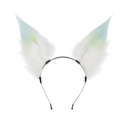 FANSHINUO Haarreif mit Tierohren, Anime-Charakter-Kostüm, Halloween, Kopfbedeckung, Bühnenauftritte, Haarreif, Partykleidung, Cosplay-Zubehör FANSHINUO Haarreif mit Tierohren, Anime-Charakter-Kostüm, Halloween, Kopfbedeckung, Bühnenauftritte, Haarreif, Partykleidung, Cosplay-Zubehör von FANSHINUO