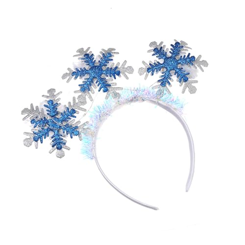 FANSHINUO Modischer Schneeflocken-Kopfreifen, festliches Haarschmuck, vielseitiges Styling-Werkzeug für Kinder und Erwachsene, Foto-Requisiten, Weihnachts-Stirnbänder für Kinder FANSHINUO Modischer Schneeflocken-Kopfreifen, festliches Haarschmuck, vielseitiges Styling-Werkzeug für Kinder und Erwachsene, Foto-Requisiten, Weihnachts-Stirnbänder für Kinder von FANSHINUO