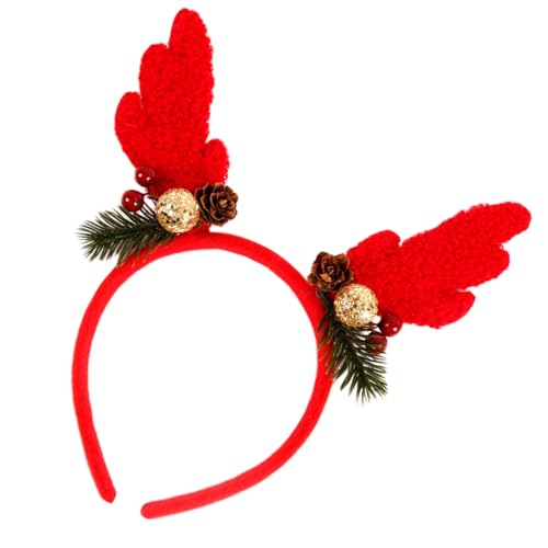FANSHINUO Schöne Weihnachts-Stirnbänder, funkelnder Weihnachts-Kopfschmuck, Mädchendekoration für Familientreffen, Motto-Partys FANSHINUO Schöne Weihnachts-Stirnbänder, funkelnder Weihnachts-Kopfschmuck, Mädchendekoration für Familientreffen, Motto-Partys von FANSHINUO
