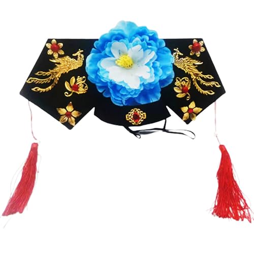 FANSHINUO Traditionelles Kostüm, königlicher Hut für Damen, chinesischer königlicher Blumenhut, Hochzeit, Kostüm, Themenparty, Requisiten, Kopfschmuck FANSHINUO Traditionelles Kostüm, königlicher Hut für Damen, chinesischer königlicher Blumenhut, Hochzeit, Kostüm, Themenparty, Requisiten, Kopfschmuck von FANSHINUO