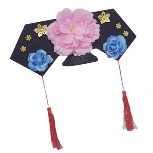 FANSHINUO Traditionelles Kostüm, königlicher Hut für Damen, chinesischer königlicher Blumenhut, Hochzeit, Kostüm, Themenparty, Requisiten, Kopfschmuck FANSHINUO Traditionelles Kostüm, königlicher Hut für Damen, chinesischer königlicher Blumenhut, Hochzeit, Kostüm, Themenparty, Requisiten, Kopfschmuck von FANSHINUO