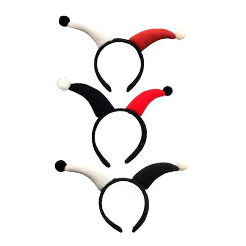 FANSHINUO Weiches Plüsch-Clown-Stirnband, übertriebener Haarreif für verschiedene Festivals, Maskeraden, Karneval, Party, Requisiten, Haarband, Kostümzubehör FANSHINUO Weiches Plüsch-Clown-Stirnband, übertriebener Haarreif für verschiedene Festivals, Maskeraden, Karneval, Party, Requisiten, Haarband, Kostümzubehör von FANSHINUO