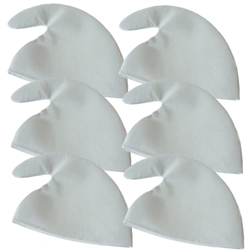 FANSWAN Elfenhüte für Weihnachten, Party, Kostüm, Zubehör, Uni, Festival, Urlaub, Kopfbedeckung, handgefertigt, bunt, 6 Stück FANSWAN Elfenhüte für Weihnachten, Party, Kostüm, Zubehör, Uni, Festival, Urlaub, Kopfbedeckung, handgefertigt, bunt, 6 Stück von FANSWAN