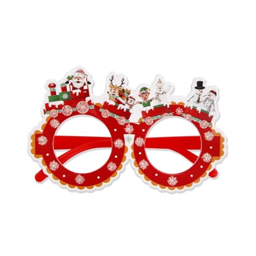 FANSWAN Weihnachtsbrille Weihnachtsmann Brille Rahmen Foto Weihnachtsdekoration 2024 Neujahr Party Supplies FANSWAN Weihnachtsbrille Weihnachtsmann Brille Rahmen Foto Weihnachtsdekoration 2024 Neujahr Party Supplies von FANSWAN