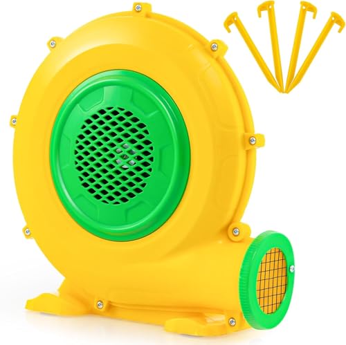 FANTASK Hüpfburge-Gebläse 550W, 680W, 950W, Luftgebläse mit Griff und Erdspießen(680W) von FANTASK