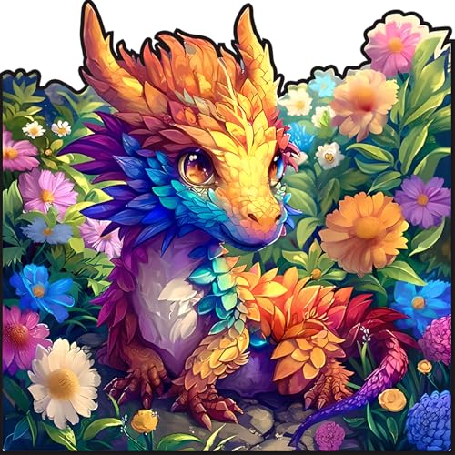 Holzpuzzle Erwachsene, einzigartige Holz Puzzle, Wooden Puzzle, Drache M Holzpuzzle Erwachsene, einzigartige Holz Puzzle, Wooden Puzzle, Drache M von FANTASTIC HOUSE
