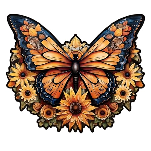 Holzpuzzle Erwachsene, einzigartige Holz Puzzle, Wooden Puzzle, Schmetterling L Holzpuzzle Erwachsene, einzigartige Holz Puzzle, Wooden Puzzle, Schmetterling L von FANTASTIC HOUSE