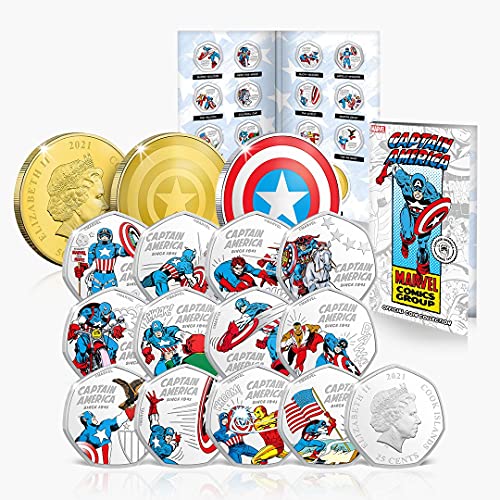 FANTASY CLUB Captain America - Die komplette Sammlung Offizielle Marvel Limited Edition von FANTASY CLUB