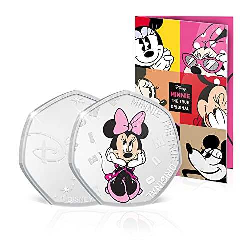 FANTASY CLUB 6 Minnie Through Time Münzen, präsentiert in einem schönen Sammleralbum. Limitierte Auflage von IMPACTO COLECCIONABLES