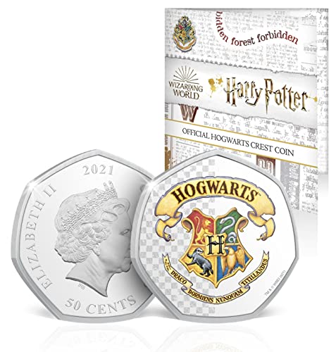 FANTASY CLUB Offizielle Hogwarts-Crest-Münze, Harry Potter - präsentiert und nummeriert in Blisterpackung. Limitierte Auflage FANTASY CLUB Offizielle Hogwarts-Crest-Münze, Harry Potter - präsentiert und nummeriert in Blisterpackung. Limitierte Auflage von FANTASY CLUB