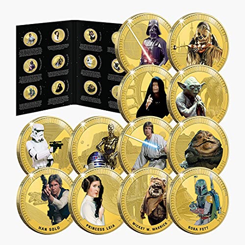 FANTASY CLUB Star Wars Vintage Collection Sammlermünzen - Limitierte Auflage - Offiziell Lizenziertes Star Wars Fanartikel Merchandise - Star Wars Geschenke - Starwars Merch FANTASY CLUB Star Wars Vintage Collection Sammlermünzen - Limitierte Auflage - Offiziell Lizenziertes Star Wars Fanartikel Merchandise - Star Wars Geschenke - Starwars Merch von FANTASY CLUB