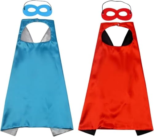 FANYIAN Maskenkostüme, geburtstagsfeiern an halloween, rollenspiele, outfits, superheldenmantel, geeignet für 9-jährige(2) von FANYIAN