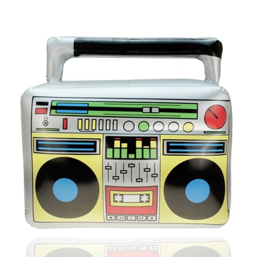 FASCHINFEVER 3x Walkman aufblasbar, Ghettoblaster im retro 80er / 90er Design - Fasching & Karneval Accessoire FASCHINFEVER 3x Walkman aufblasbar, Ghettoblaster im retro 80er / 90er Design - Fasching & Karneval Accessoire von FASCHINFEVER