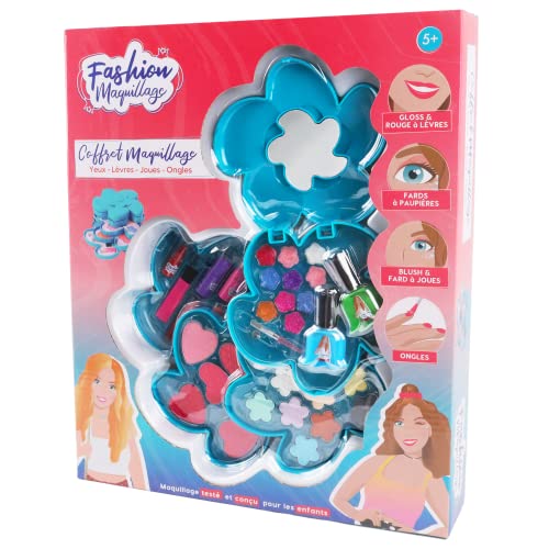 FASHION MAQUILLAGE - Großes Beauty-Blumen-Set - Make-up - 258003 - Mehrfarbig - Kunststoff - Kinderspiel - Nägel - Empfindliche Haut - Von einem französischen Labor getestet - Ab 5 Jahren FASHION MAQUILLAGE - Großes Beauty-Blumen-Set - Make-up - 258003 - Mehrfarbig - Kunststoff - Kinderspiel - Nägel - Empfindliche Haut - Von einem französischen Labor getestet - Ab 5 Jahren von FASHION MAQUILLAGE
