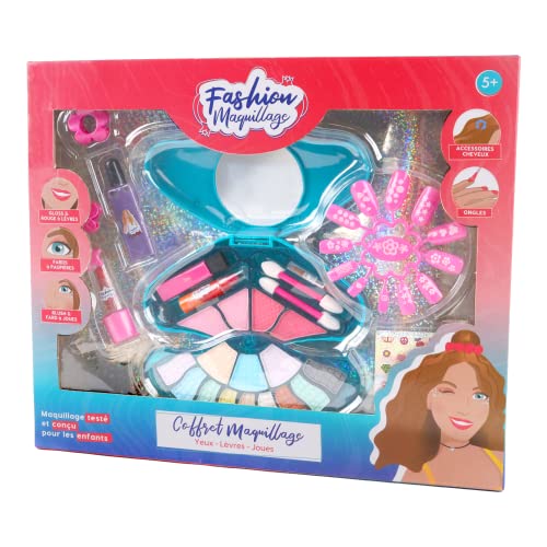 FASHION MAQUILLAGE - Beauty Set - Make-up - 258007 - Random Model - Plastic - Children's Game - Nails - Beauty - Sensitive Skin - Tested by a French Laboratory - from 5 years old FASHION MAQUILLAGE - Beauty Set - Make-up - 258007 - Random Model - Plastic - Children's Game - Nails - Beauty - Sensitive Skin - Tested by a French Laboratory - from 5 years old von FASHION MAQUILLAGE
