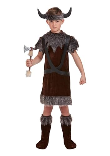 FASHION MY LOVE Kinder Wikinger Junge Drachen Tamer Kostüm mit Hörnchen Kopfbedeckung Jungen Wikinger Outfit für Kinder FASHION MY LOVE Kinder Wikinger Junge Drachen Tamer Kostüm mit Hörnchen Kopfbedeckung Jungen Wikinger Outfit für Kinder von FASHION MY LOVE