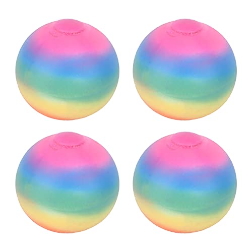 FAUOSWUK 4pcs Stressabbau Ballspielzeug, Dehnbare Sensorische Squeeze -Bälle für Erwachsene, Ideal für die Rehabilitation Physiotherapie Stressabbau von FAUOSWUK
