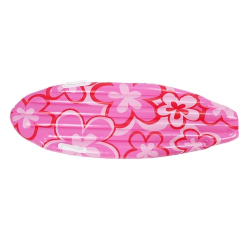 FAUOSWUK Aufblasbares Surfboard, Surfboard Pool PVC Float Pool Surfboard mit Wunderschönem Blumendesign 110x40 cm für Sommerstrand -Party -Dekorationen FAUOSWUK Aufblasbares Surfboard, Surfboard Pool PVC Float Pool Surfboard mit Wunderschönem Blumendesign 110x40 cm für Sommerstrand -Party -Dekorationen von FAUOSWUK