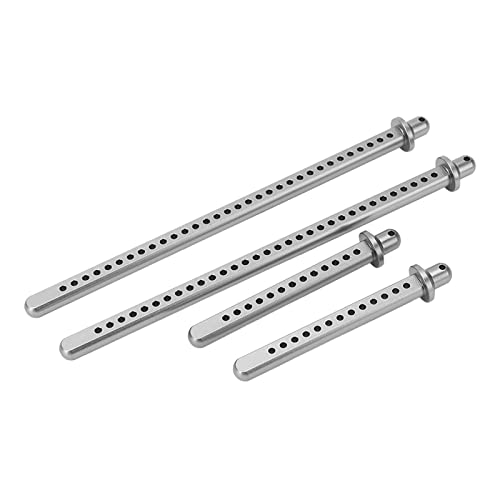 FAUOSWUK RC-Car-Shell-Säule aus Aluminiumlegierung, 4-teilige Vordere und Hintere Karosseriepfostenhalterung für Scx10 90046 1/10 mit Mehreren Positionierungslöchern FAUOSWUK RC-Car-Shell-Säule aus Aluminiumlegierung, 4-teilige Vordere und Hintere Karosseriepfostenhalterung für Scx10 90046 1/10 mit Mehreren Positionierungslöchern von FAUOSWUK