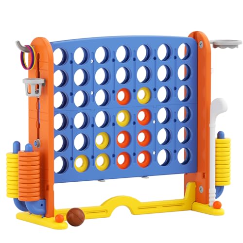 FAYDUDU Junior-Spiele-Set, BPA-frei, 4-to-Punkte, aus hochwertigem Kunststoff, 10,2 cm einer Reihe, für Kinder und Erwachsene, ideal zum Verschenken, verschiedene Farben, Blau, Rosa, Grün, Größe L FAYDUDU Junior-Spiele-Set, BPA-frei, 4-to-Punkte, aus hochwertigem Kunststoff, 10,2 cm einer Reihe, für Kinder und Erwachsene, ideal zum Verschenken, verschiedene Farben, Blau, Rosa, Grün, Größe L von FAYDUDU