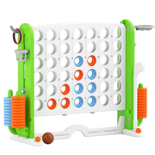 FAYDUDU Junior-Spiele-Set, BPA-frei, 4-to-Punkte, aus hochwertigem Kunststoff, 10,2 cm einer Reihe, für Kinder und Erwachsene, ideal zum Verschenken, verschiedene Farben, Blau, Rosa, Grün, Größe L FAYDUDU Junior-Spiele-Set, BPA-frei, 4-to-Punkte, aus hochwertigem Kunststoff, 10,2 cm einer Reihe, für Kinder und Erwachsene, ideal zum Verschenken, verschiedene Farben, Blau, Rosa, Grün, Größe L von FAYDUDU