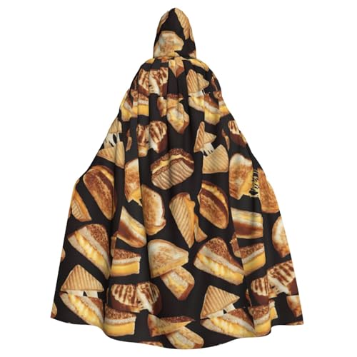 FBGHHTY Halloween-Kapuzenumhang mit Käse-Sandwiches-Aufdruck, volle Länge, Unisex, für Erwachsene FBGHHTY Halloween-Kapuzenumhang mit Käse-Sandwiches-Aufdruck, volle Länge, Unisex, für Erwachsene von FBGHHTY