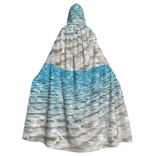 FBGHHTY Halloween-Kapuzenumhang mit klarem Meerwasserdruck, volle Länge, Unisex, für Karneval, Cosplay FBGHHTY Halloween-Kapuzenumhang mit klarem Meerwasserdruck, volle Länge, Unisex, für Karneval, Cosplay von FBGHHTY