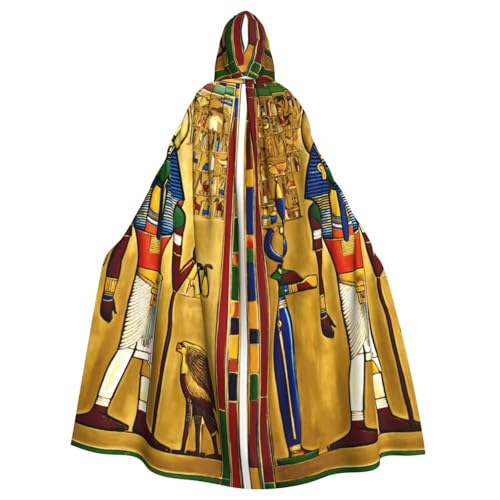 FBGHHTY Umhang mit Kapuze, Motiv: Antikes Ägypten, Stammes-Serie, Halloween, volle Länge, Erwachsene, Unisex, Karneval, Umhang mit für Cosplay FBGHHTY Umhang mit Kapuze, Motiv: Antikes Ägypten, Stammes-Serie, Halloween, volle Länge, Erwachsene, Unisex, Karneval, Umhang mit für Cosplay von FBGHHTY