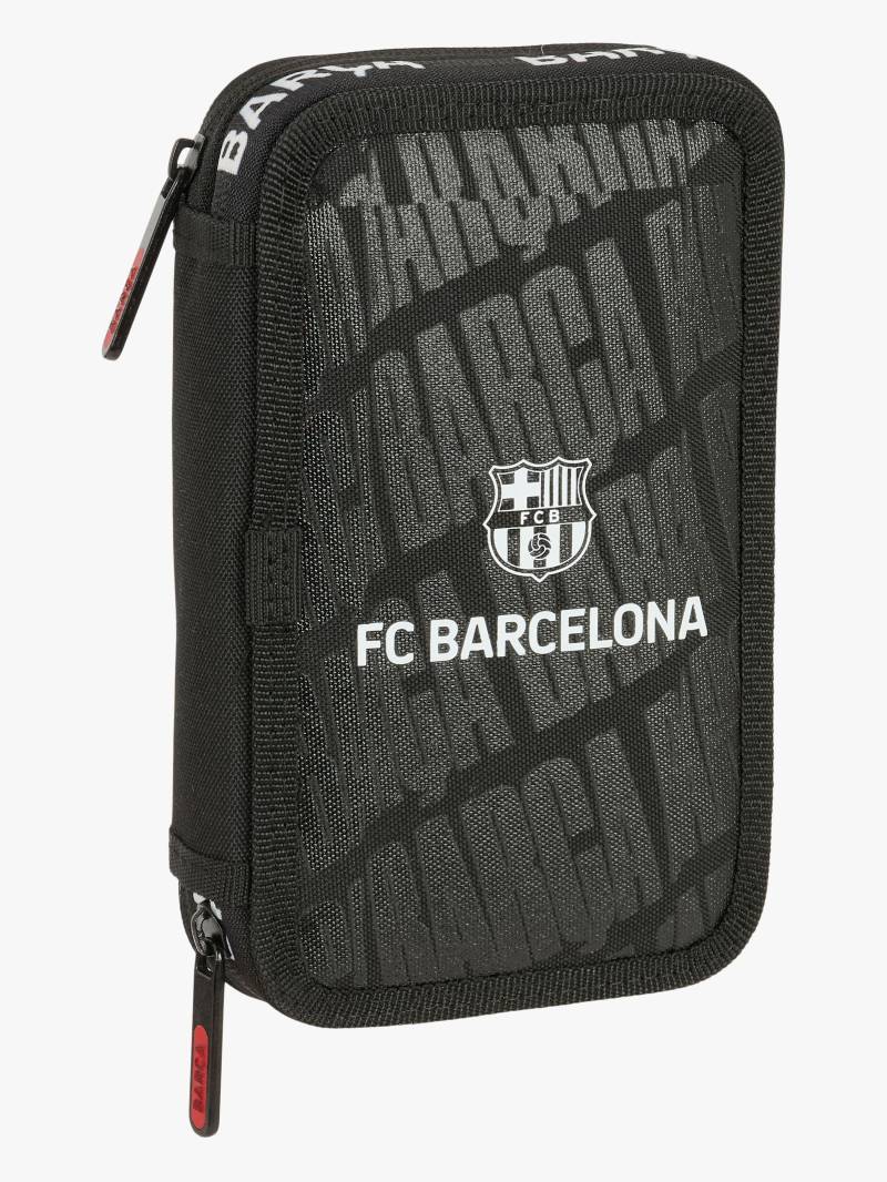 F.C.Barcelona Gefülltes Doppel-Federmäppchen 29 Teile, Schwarz F.C.Barcelona Gefülltes Doppel-Federmäppchen 29 Teile, Schwarz von FC Barcelona