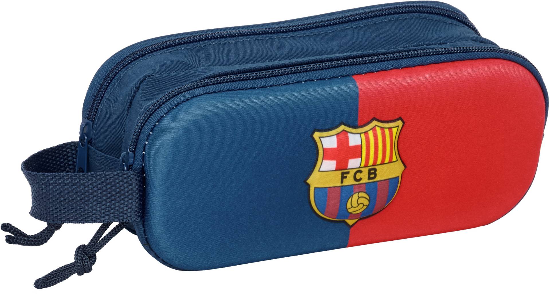 FC Barcelona 3D Doppel-Federmäppchen, Blau/Rot FC Barcelona 3D Doppel-Federmäppchen, Blau/Rot von FC Barcelona