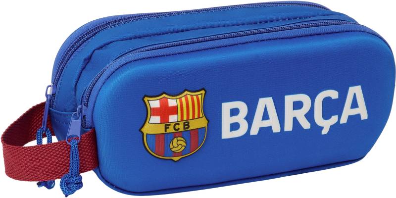 FC Barcelona 3D Doppel-Federmäppchen, Marine von FC Barcelona