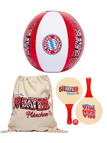 FC Bayern München Beach 3er-Set/Beachball von FC Bayern München