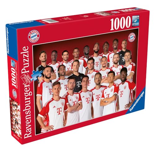 FC Bayern München Puzzle - Mannschaft 2023/24-1000 Teile Legespiel FCB von FC Bayern München