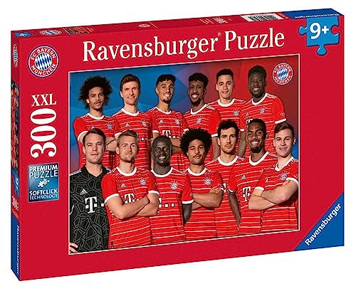 FC Bayern München Puzzle - Mannschaft 2022/23-300 Teile Legespiel FCB von FC Bayern München