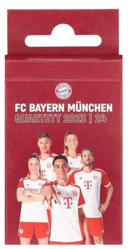 FC Bayern München Quartett 2023/24 Kartenspiel FCB von FC Bayern München