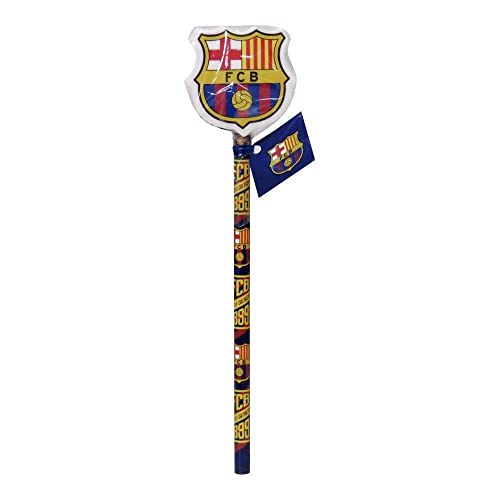 FCB FC Barcelona – Bleistift mit Gummi verziert (CYP tp-12-bc) von FCB