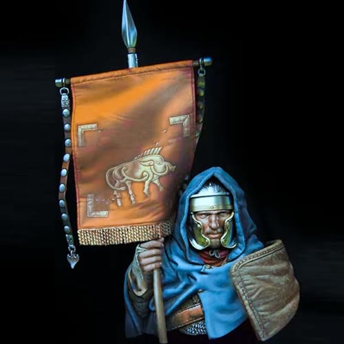 1/10 Ancient European Samurai Resin Bust Model Kit Unbemalte und unmontierte Miniatur-Harz-Büste //jA4u-5 von FCBEL