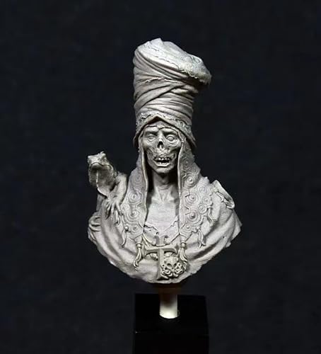 1/10 Ancient Hell Warrior Resin Bust Model Kit Unbemalte und unmontierte Miniatur-Harz-Büste //jA3u-2 von FCBEL
