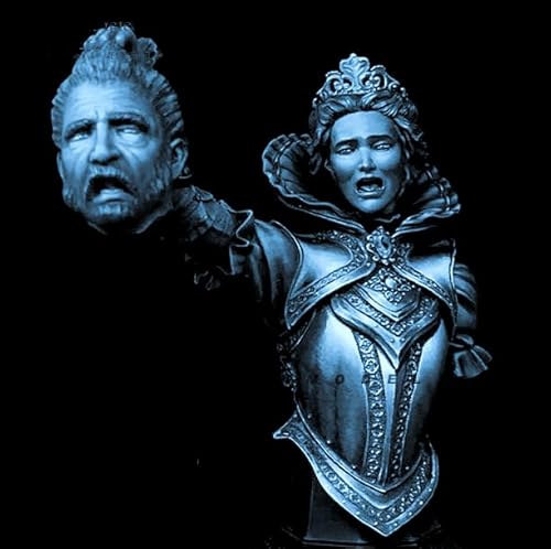 1/10 Ancient Queen Warrior Resin Figure Bust Model Kit Unbemalt und unmontiert Resin Model Parts//jx2o-7 von FCBEL