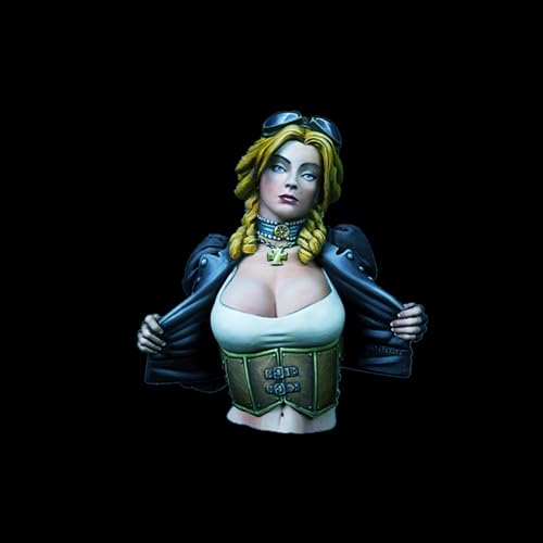 1/12 Sci-Fi Agent Woman Resin Büste Modellbausatz unlackiert und unmontiert Resin Modellteile // S2Yo2 von FCBEL