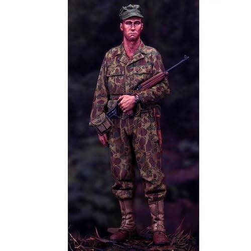 1/16 - Soldat aus Resin Modellbausatz Unbemalte und unmontierte Figur aus Resin Modellbausatz //k02c1F von FCBEL