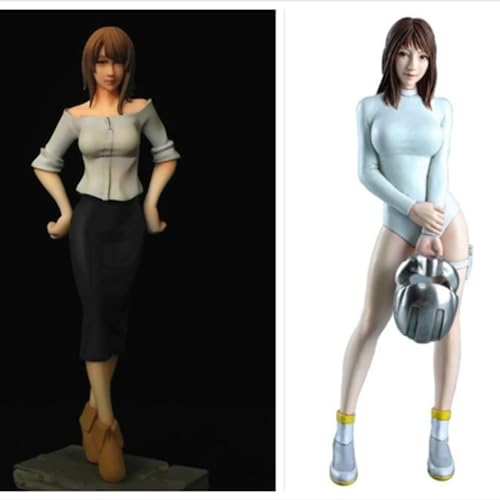 1/20 Sci-Fi Agent Woman Warrior Resin Model Kit Unbemalt und unmontiert Resin Modellteile (2 Personen) // 4R7w-17 von FCBEL