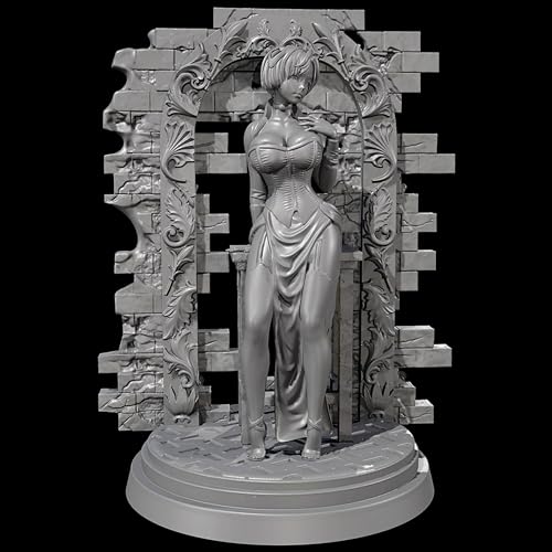 1/24 Ancient Female Warrior Samurai Resin Model Kit Unbemalt und unmontiert Soldier Resin Model Kit // k9t2D23F von FCBEL