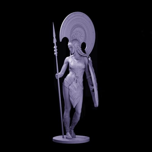 1/24 Antike griechische Kriegerin Resin Modellbausatz unbemalt und unmontiert // D8TZ1 von FCBEL