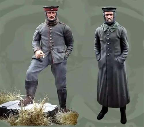 1/35 WWII Soldier Resin Model Kit Unbemalt und unmontiert Soldier Resin Model Kit (2 Personen) // k70S4F von FCBEL