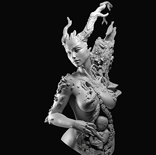 FCBEL 1/10 Antiker Fantasy-Krieger-Reinfigur-Modell Büste, unmontiert und unbemalt Miniaturbausatz aus Druckguss/K5752A FCBEL 1/10 Antiker Fantasy-Krieger-Reinfigur-Modell Büste, unmontiert und unbemalt Miniaturbausatz aus Druckguss/K5752A von FCBEL