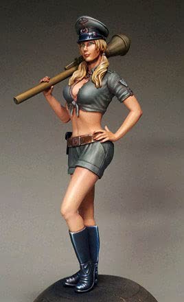 FCBEL 1/16 Weltkrieg Militärthema deutsche Soldatin Resin Figur Modell unmontiert und unbemalt Modellbausatz/Y2779 von FCBEL