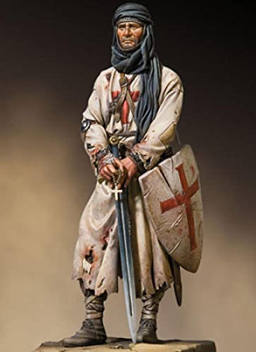 FCBEL 1/18 90mm Antiker Kreuzritter Ritter Krieger Harz Charakter Druckgussmodell, unmontiert und unbemalt Miniatur Soldaten Bausatz/A59526 FCBEL 1/18 90mm Antiker Kreuzritter Ritter Krieger Harz Charakter Druckgussmodell, unmontiert und unbemalt Miniatur Soldaten Bausatz/A59526 von FCBEL