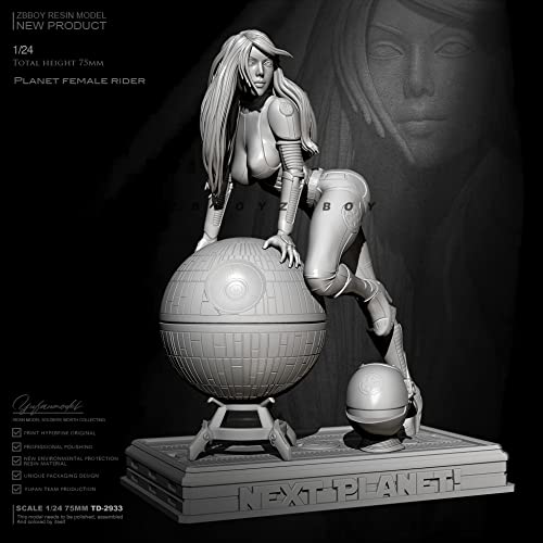 FCBEL 1/24 75mm Sci-Fi Planet Woman Warrior Miniaturbausatz Harzfigur Druckgussmodell Unmontiert und unbemalt Modellbausatz //L3186S FCBEL 1/24 75mm Sci-Fi Planet Woman Warrior Miniaturbausatz Harzfigur Druckgussmodell Unmontiert und unbemalt Modellbausatz //L3186S von FCBEL